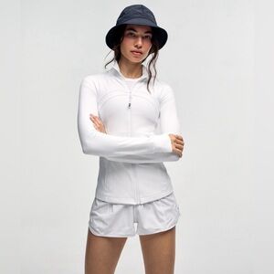 White Lulu Lemon Define Jacket - Size 6